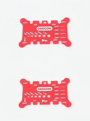 2 Pack Oregon 556418 Chainsaw Guide Bar And Chain Measuring Tool • $10.14