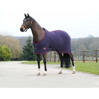 £51.95 • Buy Weatherbeeta Waffle Cooler Horse Rug Standard Neck - Navy/Red/White | 5ft-7ft
