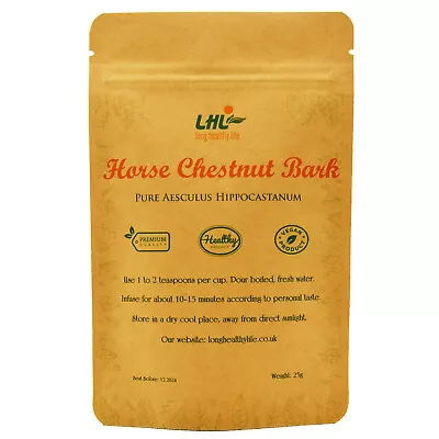 Horse Chestnut Dried  Bark (Aesculus Hippocastanum) Kora Kasztanowca • £3.99