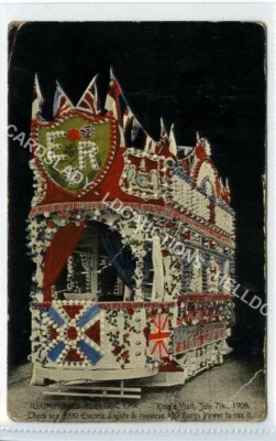 £5.99 • Buy (Ld8226-473) Illuminated Electric Car, (Royal Visit 1908) LEEDS,  Unused P-F