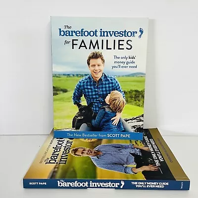 2x The Barefoot Investor & Barefoot Investor For  Families  Book  Finance • $24.75