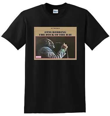 OTIS REDDING T SHIRT The Dock Of The Bay Vinyl Cd Cover SMALL MEDIUM LARGE Or XL • $24.99