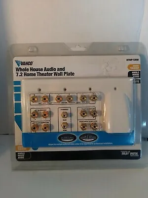 $80.99 • Buy Home Theater 7.1 And Bulk Cable Wall Plate White