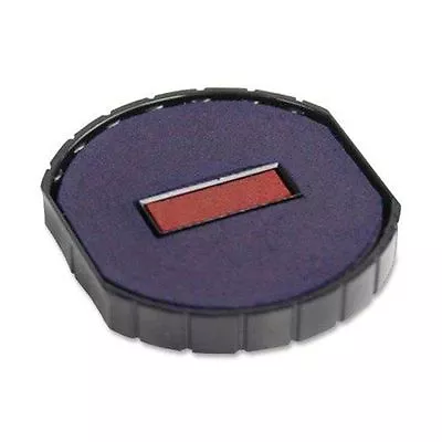 Repacement Pad For Cosco R45 R45 Dater & R2045 Time And Date Stamp Blue/Red • £7.88