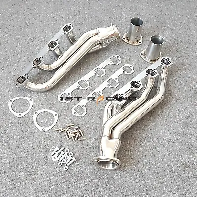 1 5/8  Exhaust Header For Ford Mustang SmallBlock 64-73 260/289/302 SBF Mid Long • $234.99