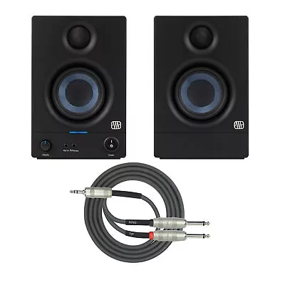 PreSonus Eris 3.5 3.5-In Low-Frequency Studio Monitor PAIR With Cable • $109.95