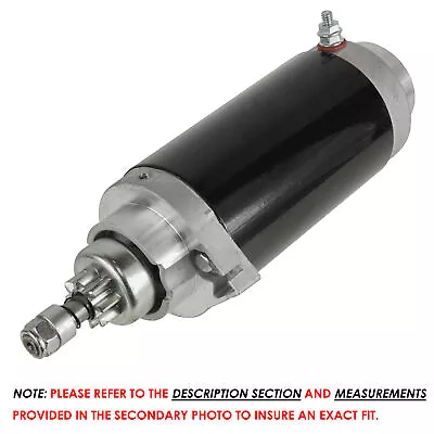 Starter For Mercury / Mariner Outboard 50-66015-1 50-66015-3 50-66015T • $41.64