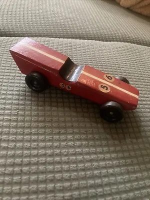 Vintage Wooden Soap Box Derby Car • $12