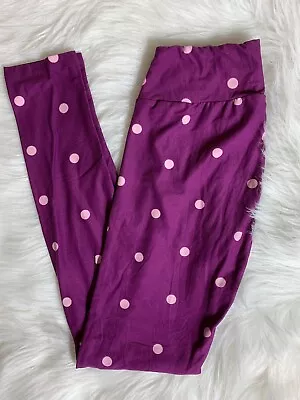 LuLaRoe Polka Dot Leggings OS NWT! • $11.99