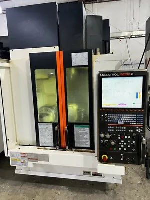 2012 Mazak VCC 5X 20K 5-Axis Vertical Mill Machining Center W/Mazatrol Matrix 2 • $47500