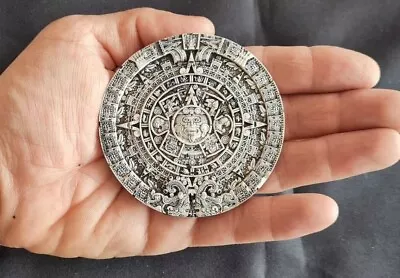 Pre Columbian Mexican Aztec Calendar Fridge Magnet 6.5cm Mexico Maya • $5