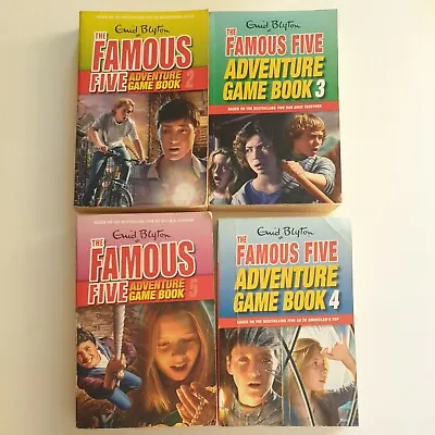 Famous Five 5 Adventure Games Game Book Gamebook Series Nearly Complete Bundle • £20.68