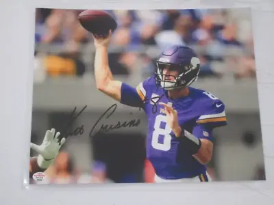 Kirk Cousins Of The Minnesota Vikings Signed Autographed 8x10 Photo PAAS COA 230 • $84