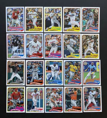 2024 Topps Series 1  --  1989 Topps Insert  --  You Pick! Complete Your Set! • $1.99