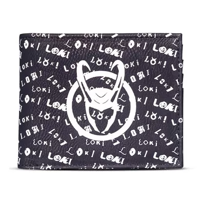 MARVEL COMICS Loki Symbols & Logos Bi-fold Wallet - MW270613LOK • £10.38