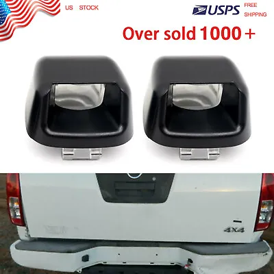 1 Pair License Plate Light Rear Bumper Lamp Housing Cover For Nissan Frontier • $10.19
