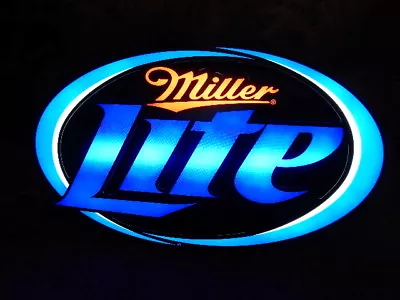 Miller Lite Equity Logo LED Sign 2014  New  • $299.99