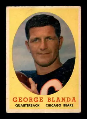 1958 Topps #129 George Blanda   G X3038607 • $7