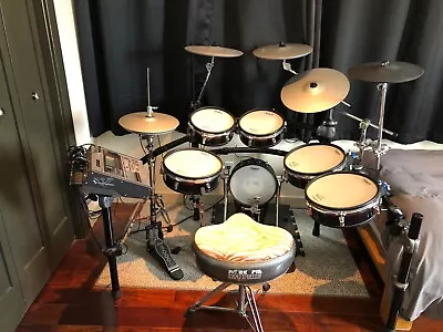 Roland 6pc V-Drums Set Upgrades TD-20 Expanded + Cases + Hardware LOCAL PICK-UP  • $2100