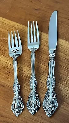 Oneida MICHELANGELO Heirloom Cube Stainless Flatware - Choice • $7