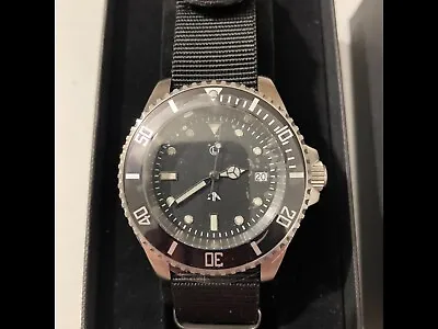 MWC Quartz Military Divers Watch - Unbranded Dial - 10 Year Battery • $240