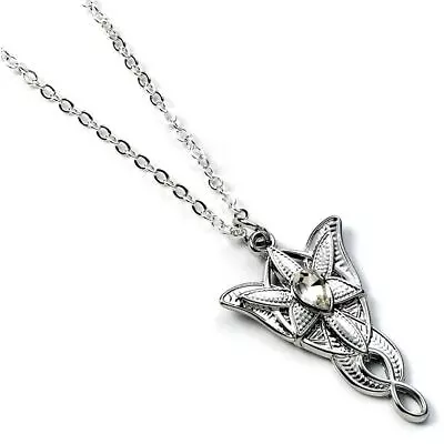 The Lord Of The Rings Silver Plated Necklace Evenstar • £14.50