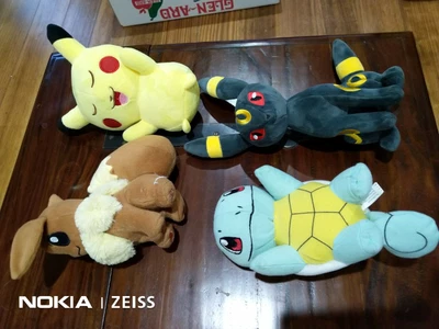 $49.99 • Buy 4x Pokemon Characters PIKACHU SQUIRTLE EEVEE UMBREON Plush SOFT TOYS Lot Bulk