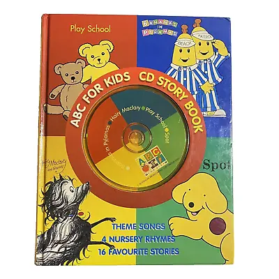 ABC For Kids With CD Story Book HC Maclary Spot Bananas In Pyjamas Play School • £7.73