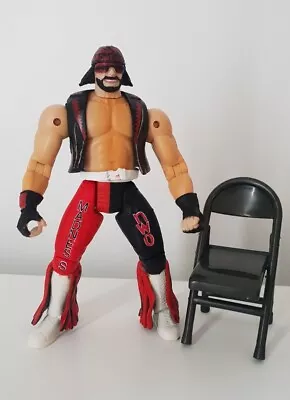 WCW Toybiz Macho Man Randy Savage Wrestling Figure With Chair NWO WWE WWF Mint • $45