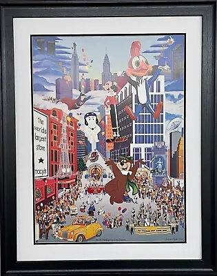 Melanie Taylor Kent  Thanksgiving  FRAMED Vintage Poster New York City • $169.99