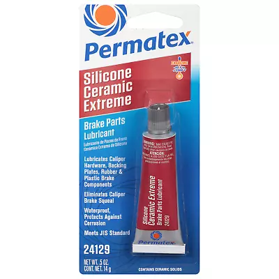 Permatex 24129 Silicone Extreme Brake Parts Lubricant 0.5 Fl. Oz. • $7.25