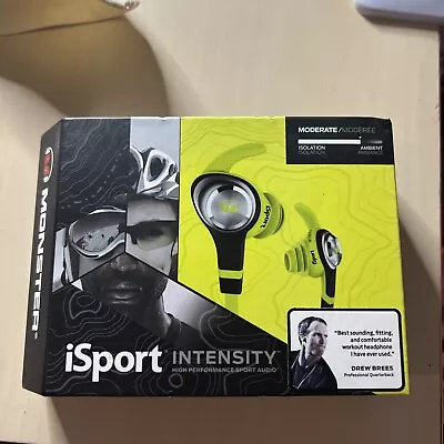 Monster ISport Intensity In-Ear Only Headphones - Green. Brand New • $49.99