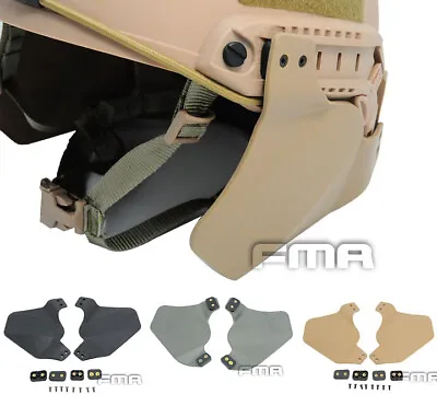 FMA Airsoft Paintball Tactical MICH Ear Protection Cover Fast Helmet Side Flaps • $12.34