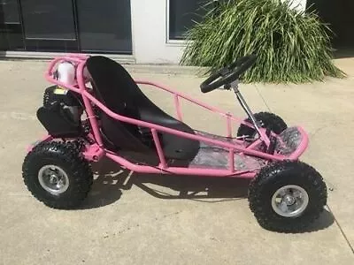 49cc Go Kart 4 Wheeler Kids 2 Stroke Buggy Quad Atv Dirt Bik Mini New Model Pink • $599