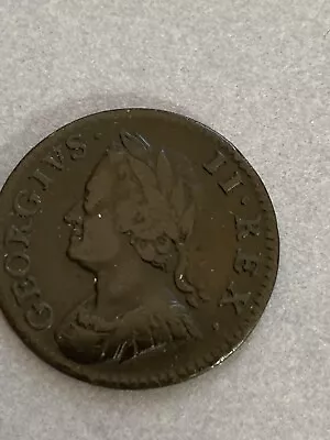 George II Farthing 1754 • £7