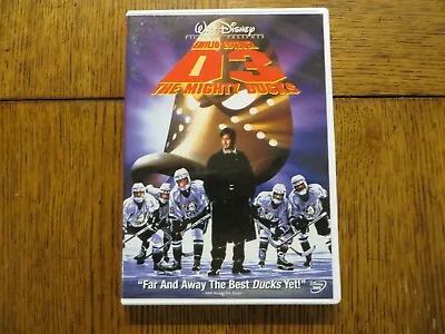 D3: The Mighty Ducks - Emilio Estevez Jeffrey Nordling 1996 Disney DVD LIKE NEW • $10.39