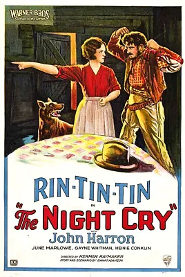 Rin Tin Tin Movie Poster *2x3 Fridge Magnet* Movie Night Cry German Shepherd Dog • $8.95