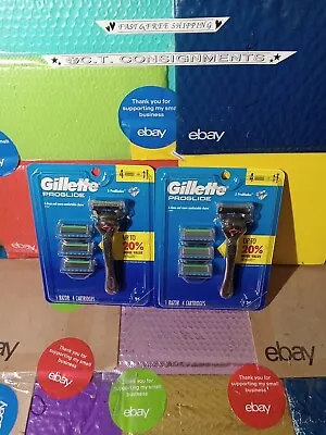 🆕️2023❗️Gillette ProGlide 2🪒 Razor❗️ 8 Cartridges Dare To Get Close 🆓️24H 📦 • $20.99