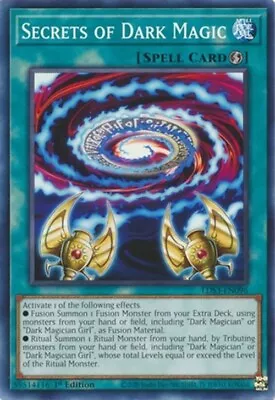 LDS3-EN096 Secrets Of Dark Magic Common 1st Edition YuGiOh Card • £1.95