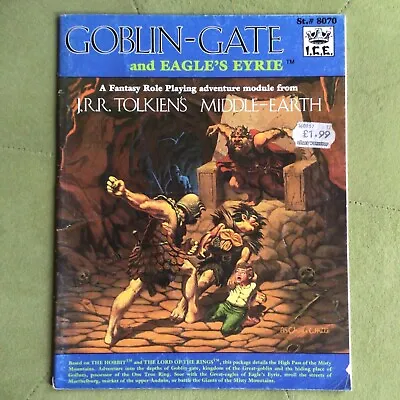 RPG Goblin Gate And Eagles Eyrie ICE #8070 MERP - Module • £34