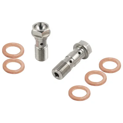 M10 X 1.25 Motorcycle Banjo Bolt For Kawasaki Z ZL ZG ZR ZX ZRX ZXR ZZR Series • £6.98