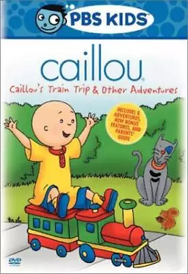 Caillou - Train Trip  Other Adventures (Vol 4) - DVD - VERY GOOD • $4.94