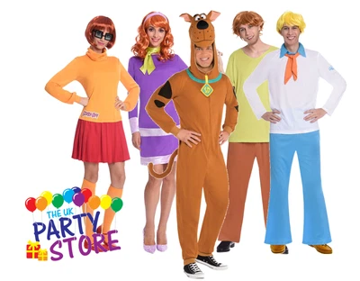 Adult SCOOBY DOO And Gang Fancy Dress Costume Cartoon + World Book Day Character • £36.95