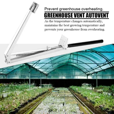 £21.04 • Buy Automatic Greenhouse Window Vent Opener Solar Auto Heated Sensitive Tools Kit