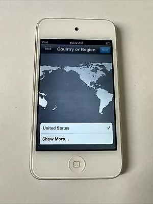 Apple IPod Touch ~ A1367 ~ WHITE ~ 16 GB • $21.24
