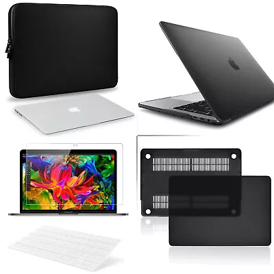 Apple 16  MacBook Pro With Touch Bar 4-IN-1 Case+Keyboard Cover+LCD+Sleeve Bag • $52.24