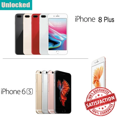 $319.69 • Buy Fully Unlocked Apple IPhone 8 Plus / 6S 256GB 64GB Smartphone - See Description