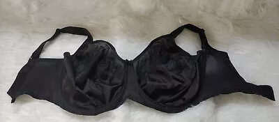 Elomi Caitlyn Underwire Full Cup Banded Bra EL8030BLK Size 34HH/34L • $25