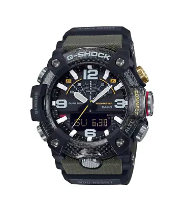 G-Shock Casio Master Of G Mudmaster Carbon Core Guard Green GGB100-1A3  026 • $130