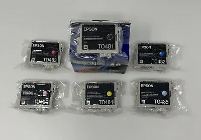 Genuine Epson 48 Ink T048920 (+Black) Open Box SEALED Packs Lot Of 6 EXP 07/2020 • $49.99